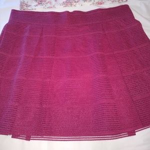 Torrid Lace Fushia Skirt.